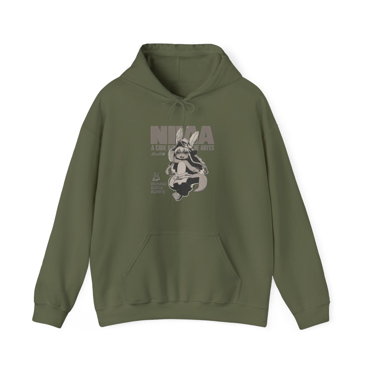 SaleLimitedPre-ownedPre-orderBack-orderOrder ClosedMade in Abyss The Golden City of the Scorching Sun Nanachi "Nnaa" Thin Dry Hoodie /BLACK-XLCOSPA6,380 JPY - alternate angle 4, merchandise