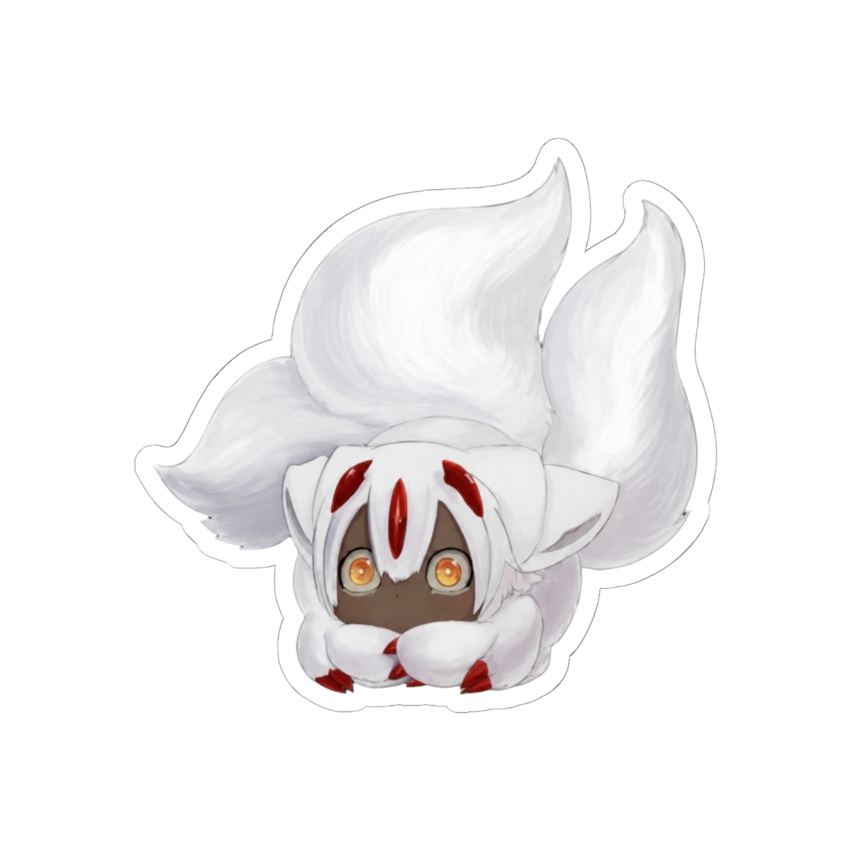 Made in Abyss Faputa Sticker - alternate angle 2, merchandise